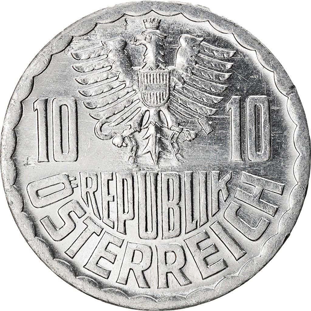 Austria 10 Groschen Coin | KM2878 | 1951 - 2001