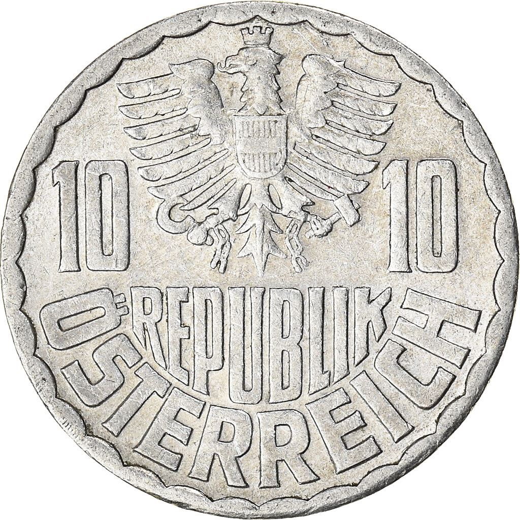 Austria 10 Groschen Coin | KM2878 | 1951 - 2001