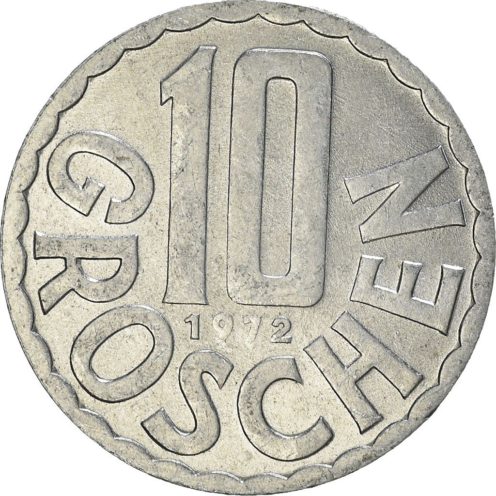 Austria 10 Groschen Coin | KM2878 | 1951 - 2001