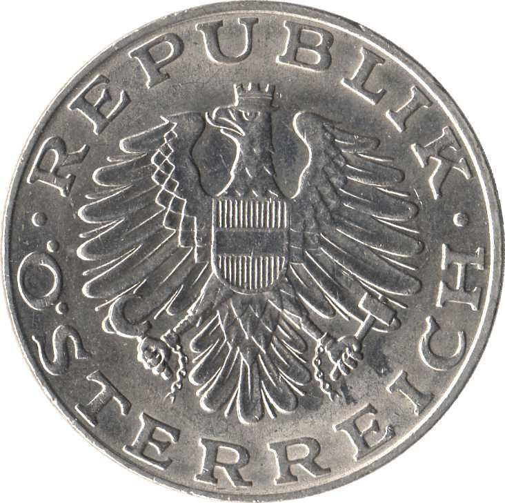 Austria 10 Schilling Coin | KM2918 | 1974 - 2001