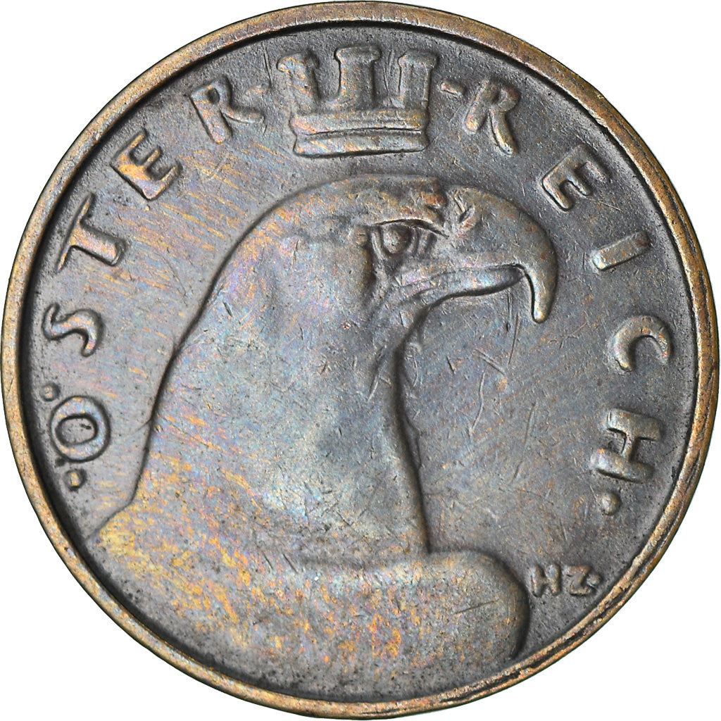 Austria | 100 Kronen Coin | Eagle | KM2832 | 1923 - 1924