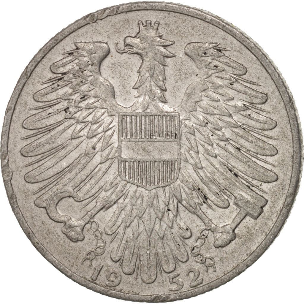 Austria 5 Schilling Coin | KM2879 | 1952 - 1957