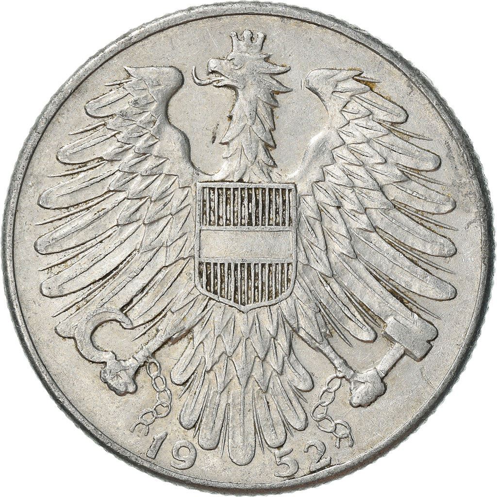 Austria 5 Schilling Coin | KM2879 | 1952 - 1957