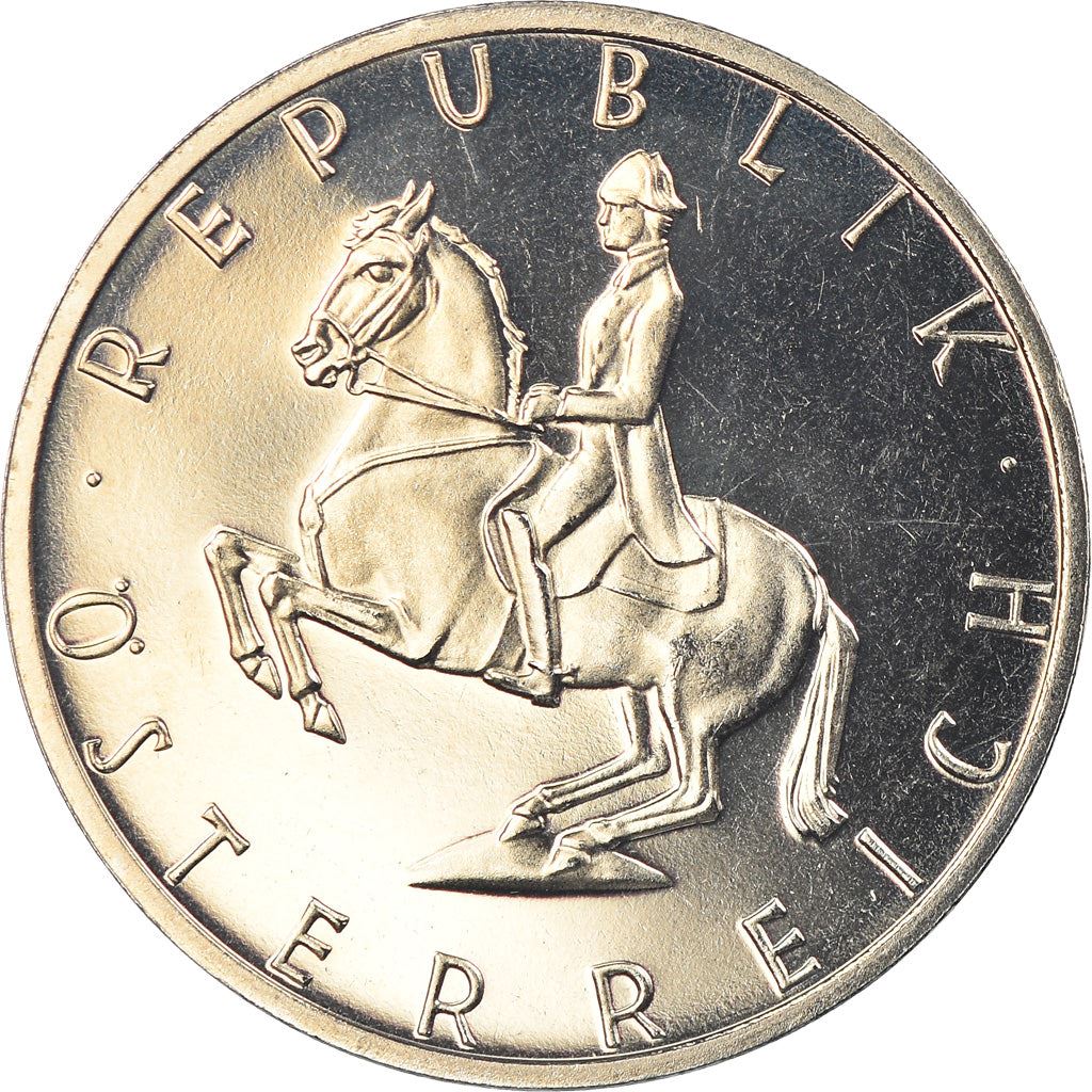 Austria 5 Schilling Coin | Lipizzaner Stallion | KM2889a | 1968 - 2001