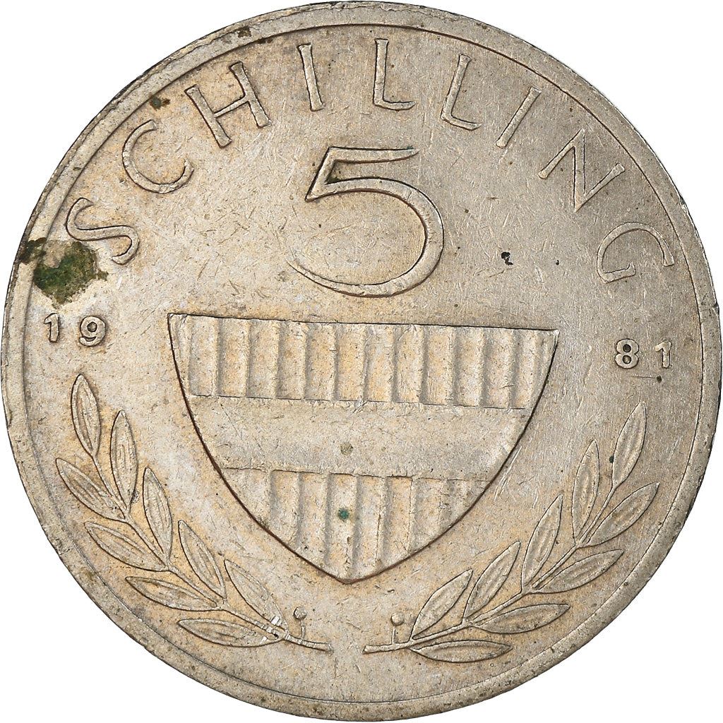 Austria 5 Schilling Coin | Lipizzaner Stallion | KM2889a | 1968 - 2001