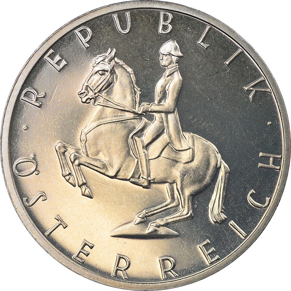 Austria 5 Schilling Coin | Lipizzaner Stallion | KM2889a | 1968 - 2001