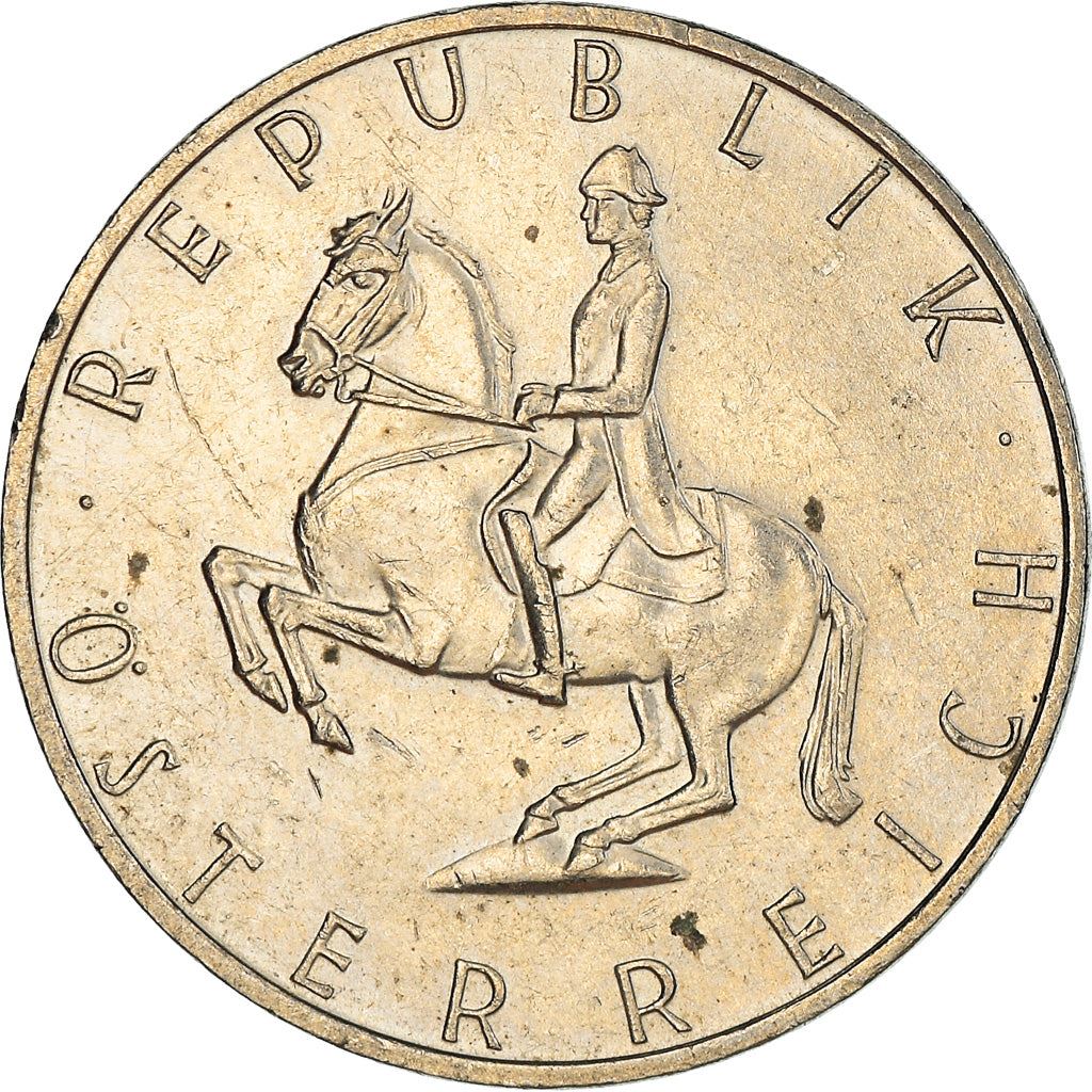 Austria 5 Schilling Coin | Lipizzaner Stallion | KM2889a | 1968 - 2001