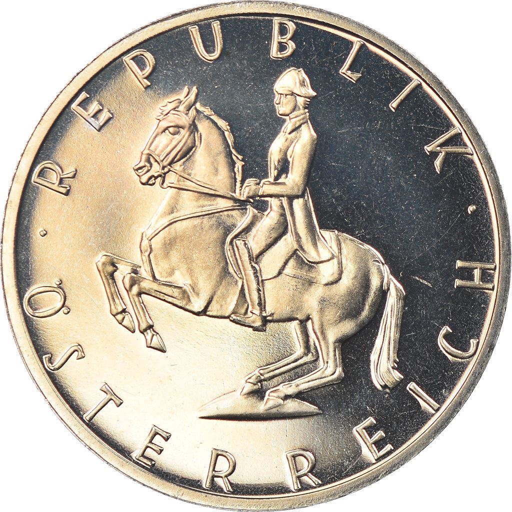 Austria 5 Schilling Coin | Lipizzaner Stallion | KM2889a | 1968 - 2001