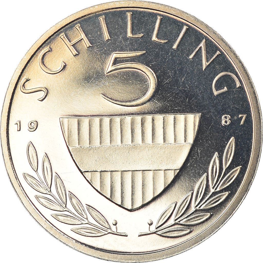 Austria 5 Schilling Coin | Lipizzaner Stallion | KM2889a | 1968 - 2001