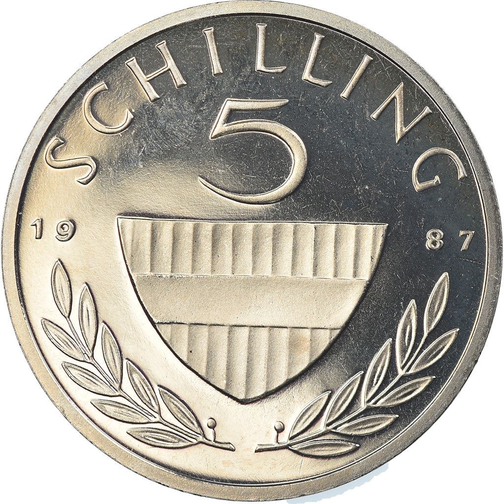 Austria 5 Schilling Coin | Lipizzaner Stallion | KM2889a | 1968 - 2001