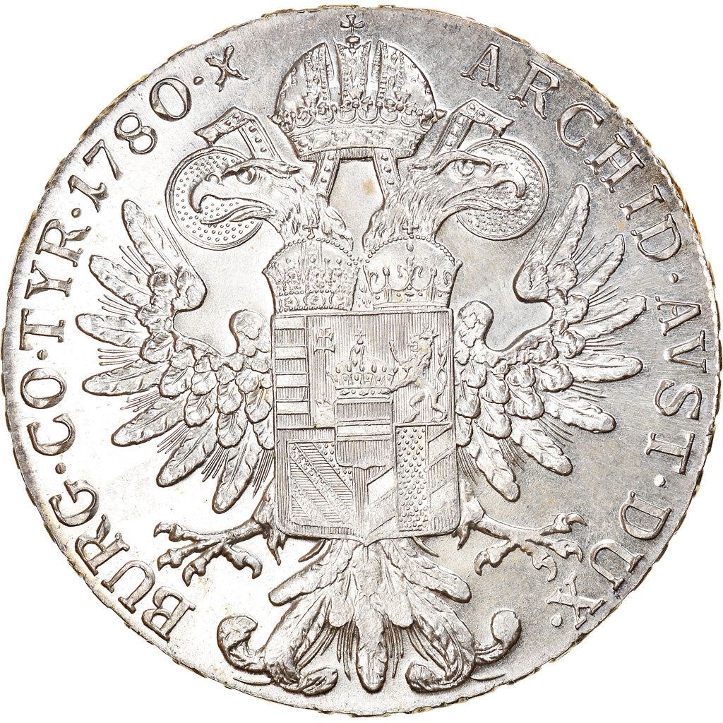 Austria Habsburg | 1 Thaler Coin | Maria Theresia | KM:T1 | 1780