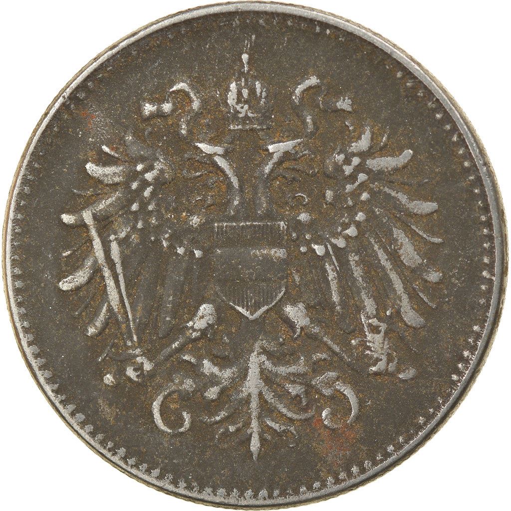 Austrian Empire | 20 Hellers Coin | Austrian Escutcheon | Km:2826 | 1916 - 1918