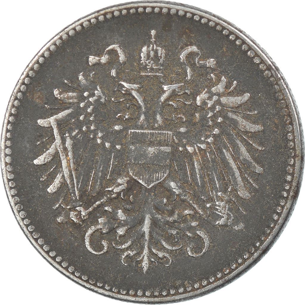 Austrian Empire | 20 Hellers Coin | Austrian Escutcheon | Km:2826 | 1916 - 1918