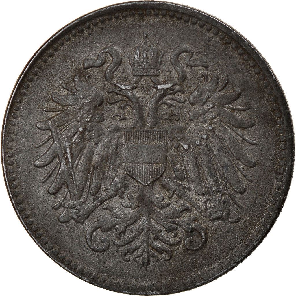 Austrian Empire | 20 Hellers Coin | Austrian Escutcheon | Km:2826 | 1916 - 1918