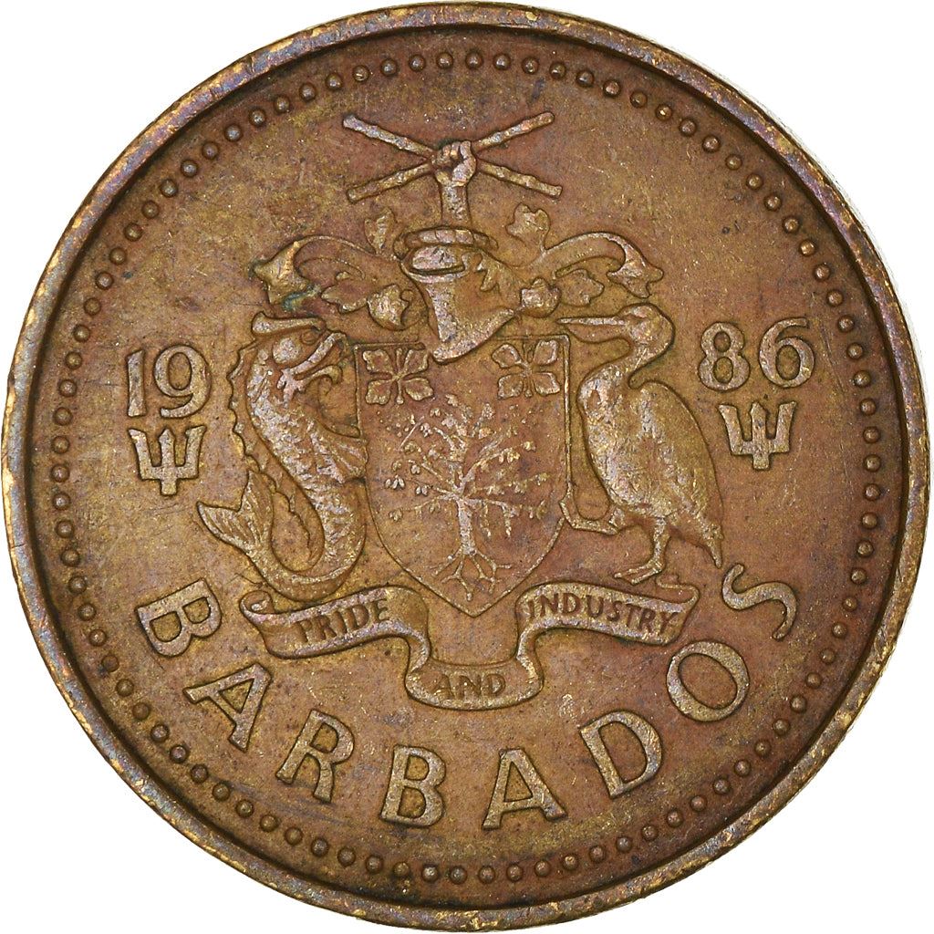 Barbados | 5 Cents Coin | Lighthouse | Km:11 | 1973 - 2007