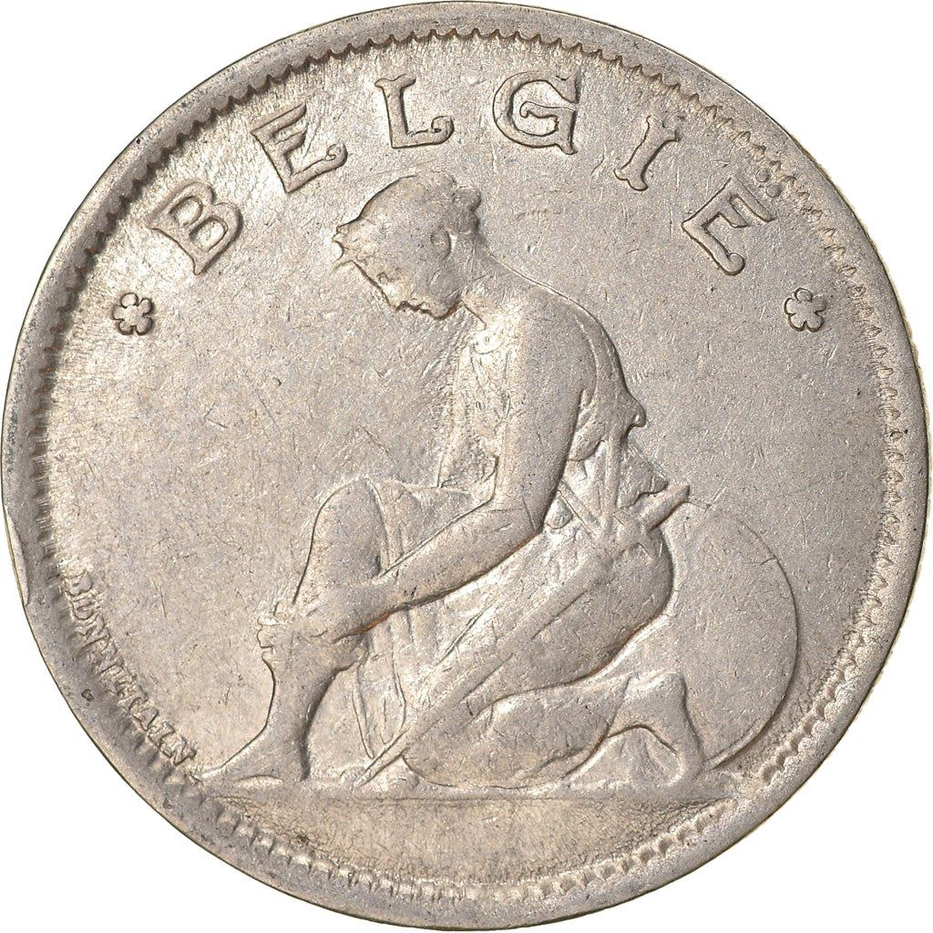 Belgian Coin 1 Franc - Albert I België | Libertine | Sword | KM90 | 1922 - 1935