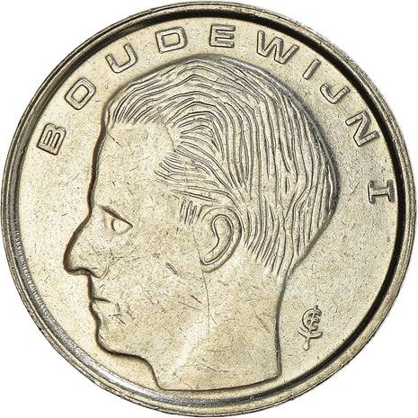 Belgian Coin 1 Franc - Baudouin I België | Star | KM171 | 1989 - 1993