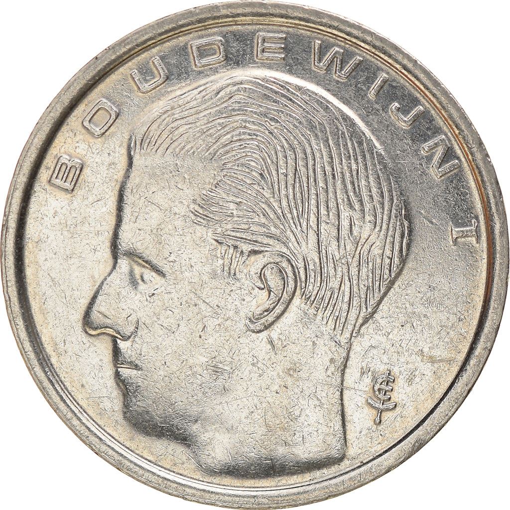 Belgian Coin 1 Franc - Baudouin I België | Star | KM171 | 1989 - 1993