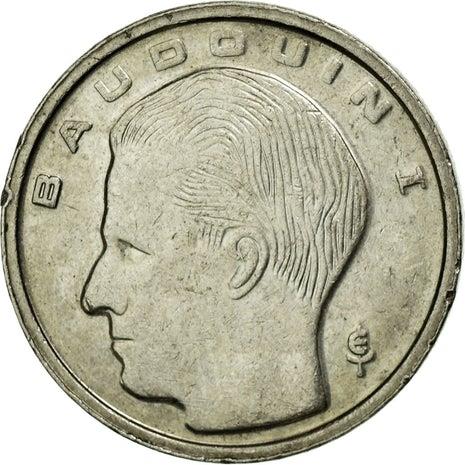 Belgian Coin 1 Franc - Baudouin I Belgique | Star | KM170 | 1989 - 1993