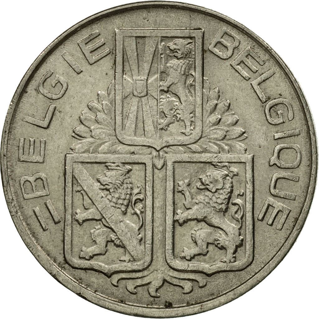 Belgian Coin 1 Franc - Léopold BELGIQUE | West-Flanders | Namur | KM120 | 1939 - 1940