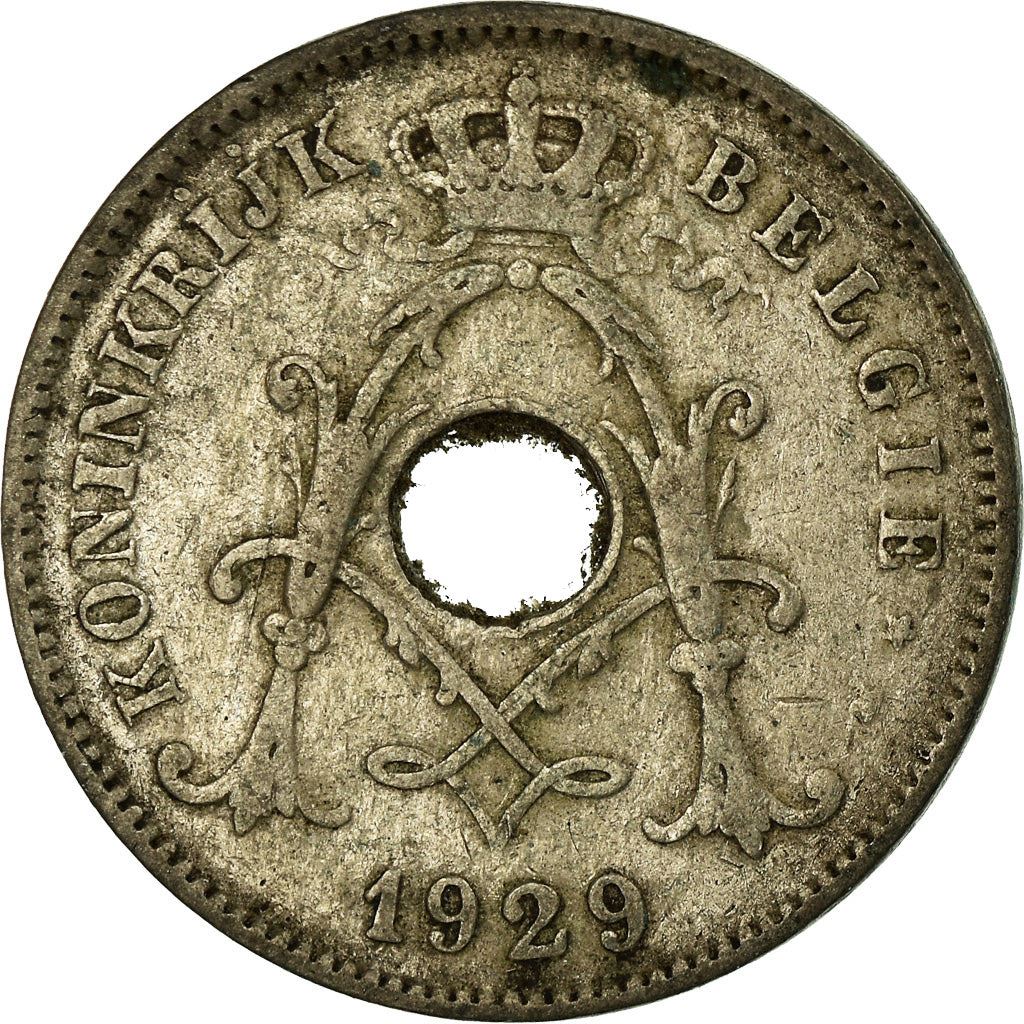 Belgian Coin 10 Centimes - Albert I België | Olive Branch | Star | KM86 | 1911 - 1929