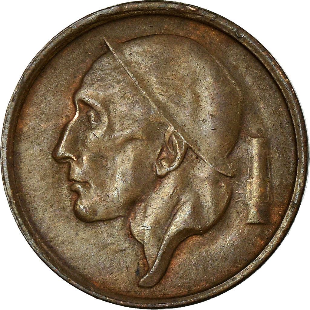 Belgian Coin 20 Centimes - Baudouin I Belgique | Miner | KM146 | 1953 - 1963