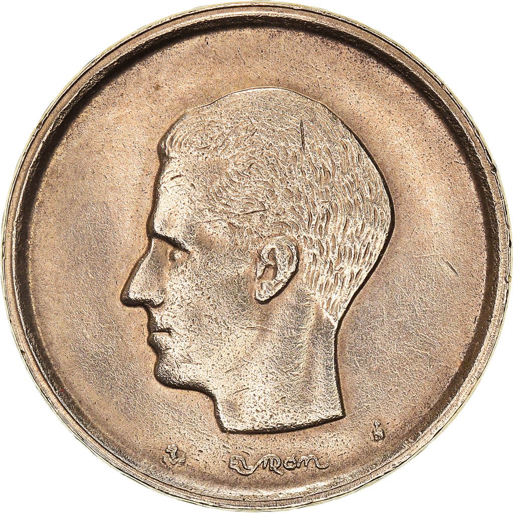 Belgian Coin 20 Francs - Baudouin I België | Scales | Angel | KM160 | 1980 - 1993