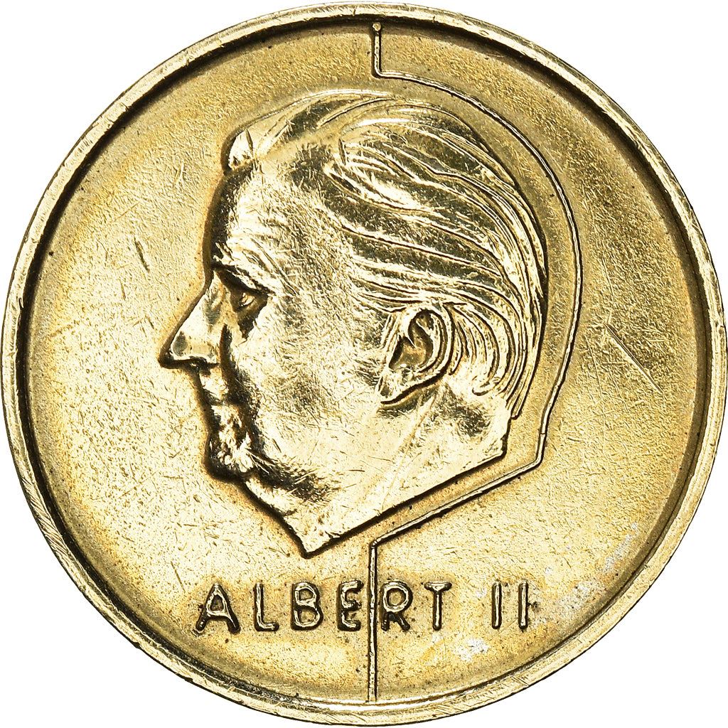 Belgian Coin 5 Francs - Albert II België | Angel | Privy | Scales | KM190 | 1994 - 2001