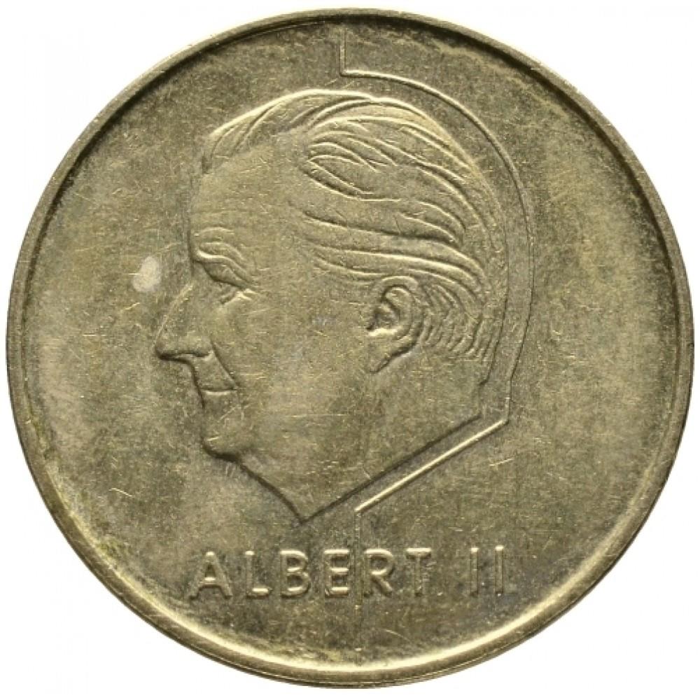 Belgian Coin 5 Francs - Albert II België | Angel | Privy | Scales | KM190 | 1994 - 2001