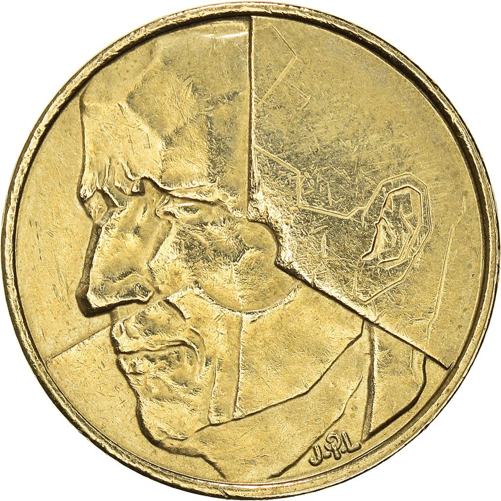 Belgian Coin 5 Francs - Baudouin I België | Angel | Privy | Scales | KM164 | 1986 - 1993