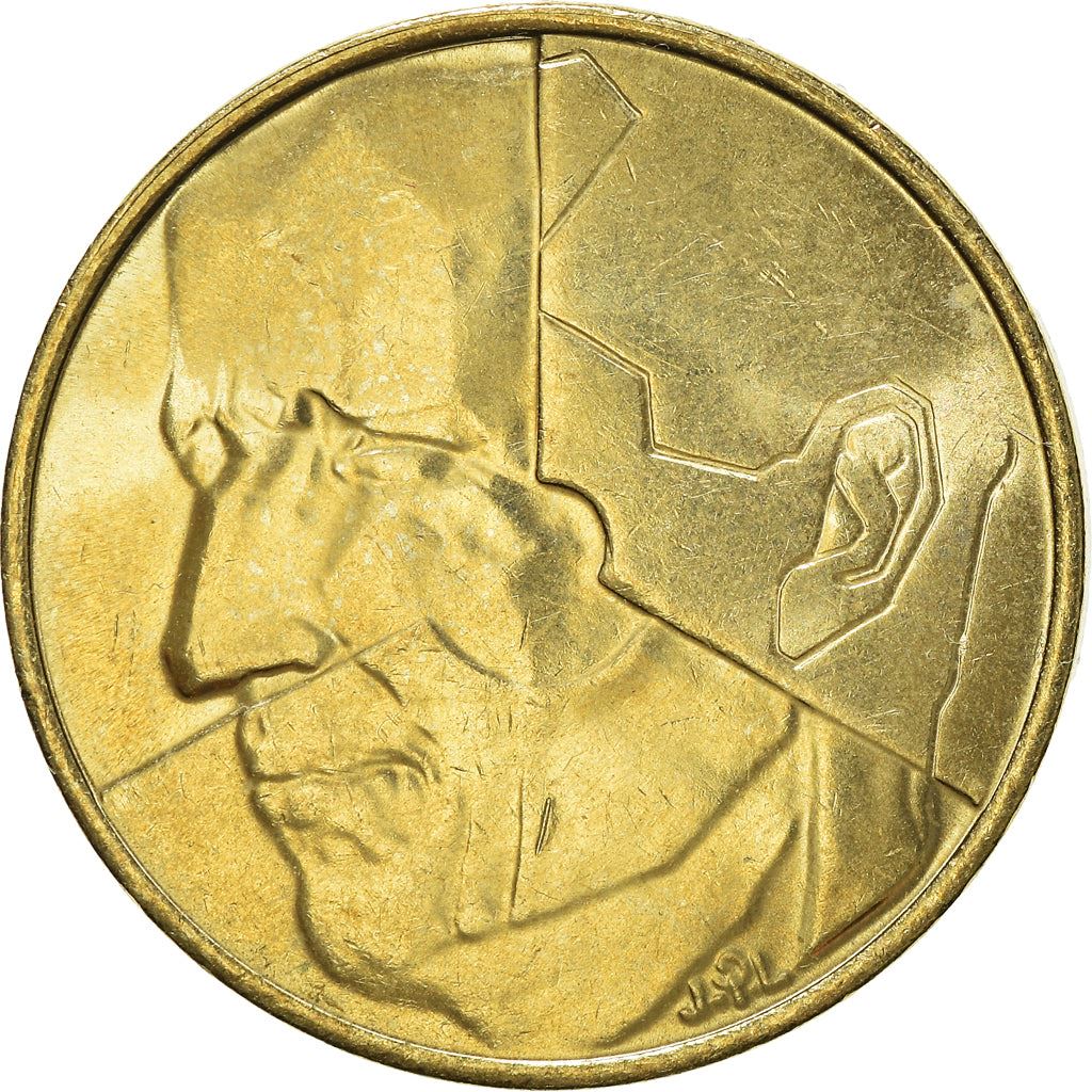 Belgian Coin 5 Francs - Baudouin I België | Angel | Privy | Scales | KM164 | 1986 - 1993