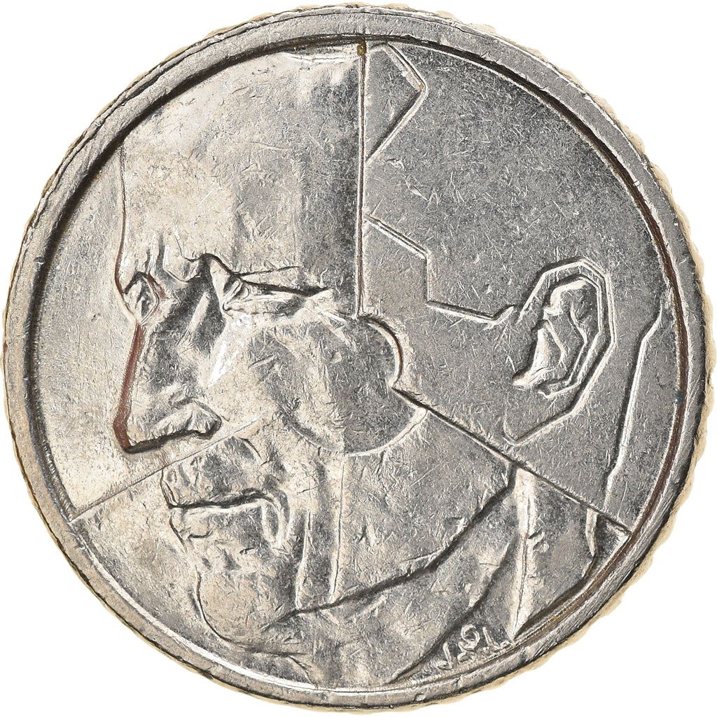 Belgian Coin 50 Francs - Baudouin I België | Angel | Privy | Scale | KM169 | 1987 - 1993