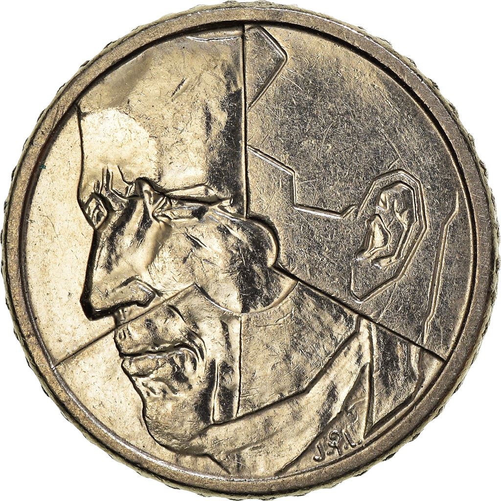 Belgian Coin 50 Francs - Baudouin I België | Angel | Privy | Scale | KM169 | 1987 - 1993