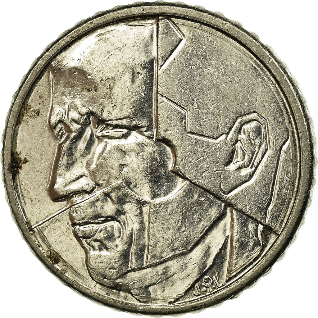 Belgian Coin 50 Francs - Baudouin I België | Angel | Privy | Scale | KM169 | 1987 - 1993