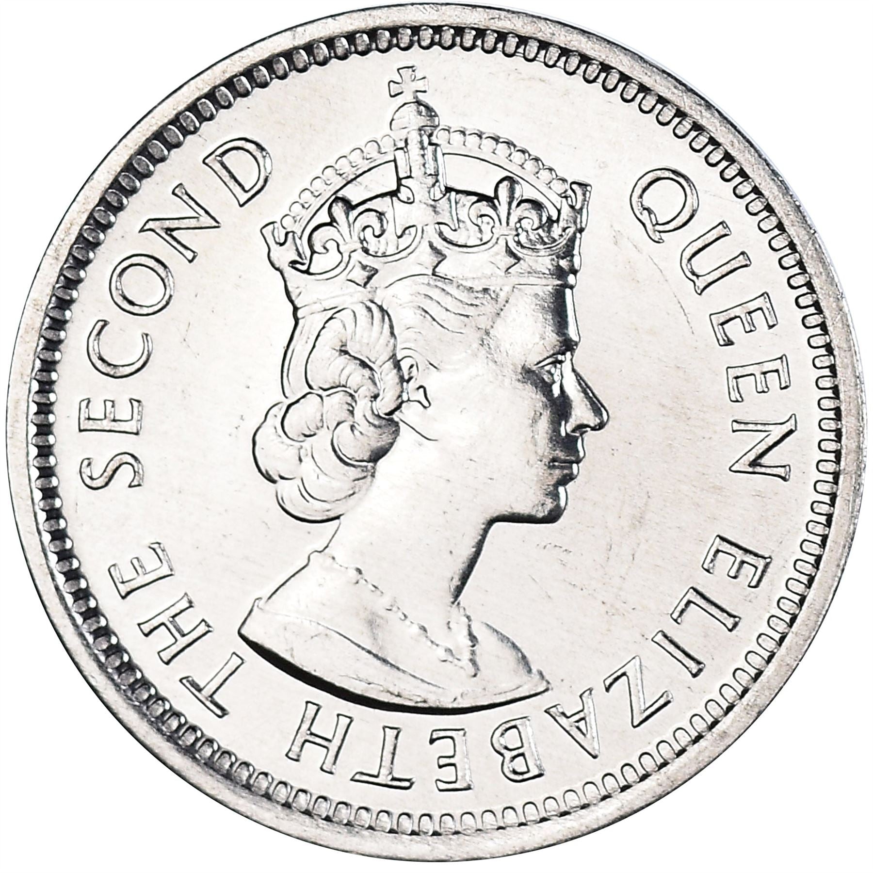 Belizean Coin 5 Cents | Queen Elizabeth II | KM34a | Belize | 1976 - 2018