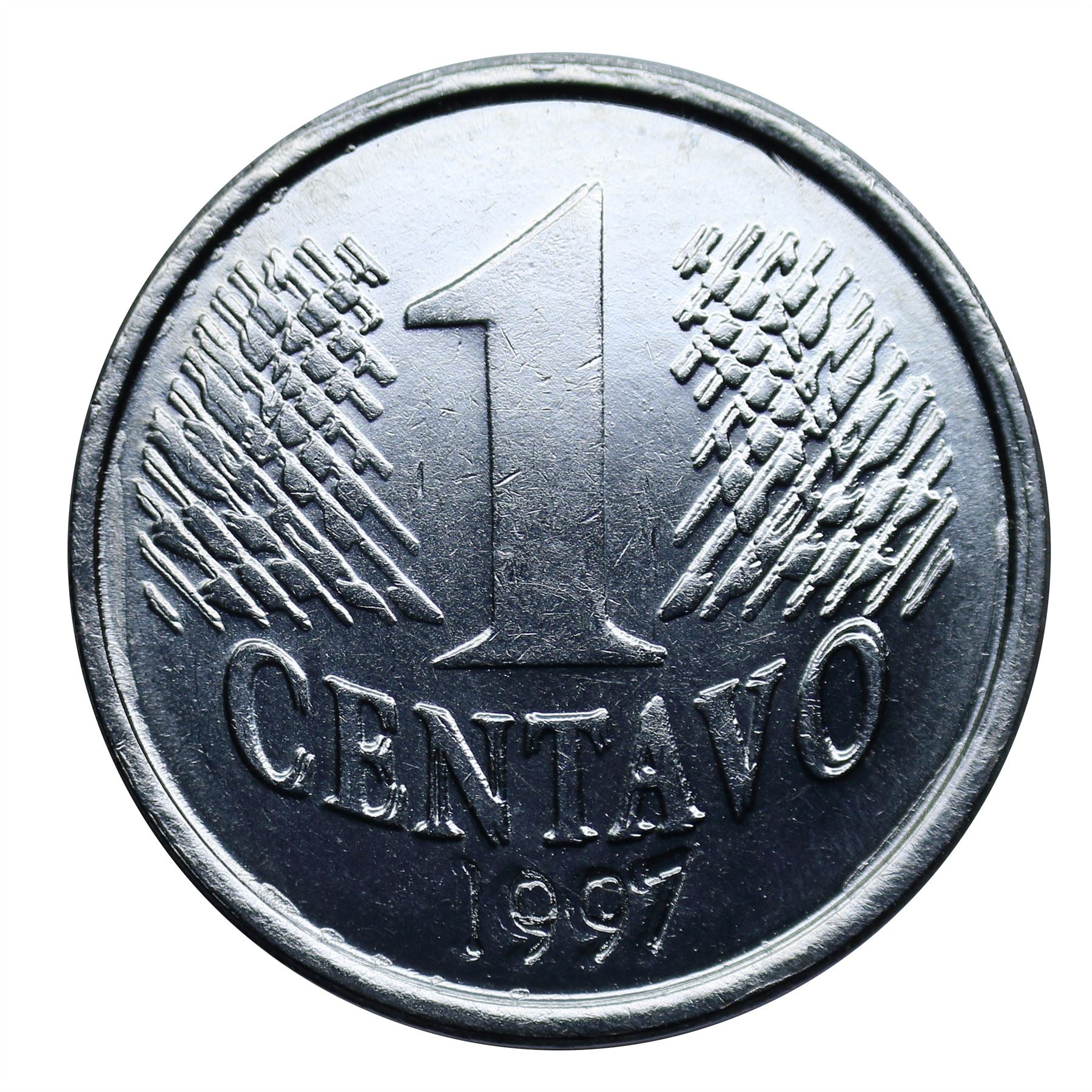 Brazil 1 Centavo Coin KM631 1994 - 1997