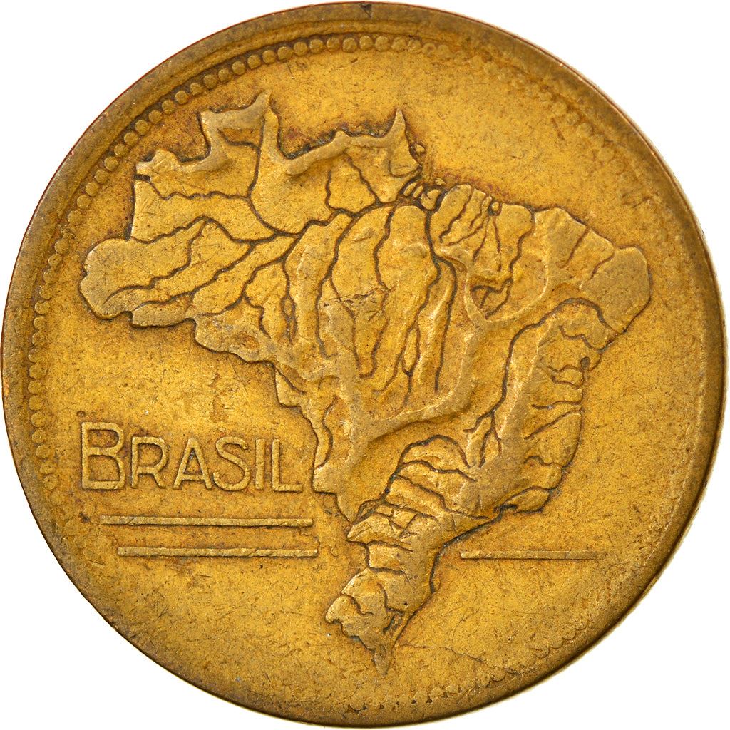 Brazil | 2 Cruzeiros Coin | KM559 | 1942 - 1956