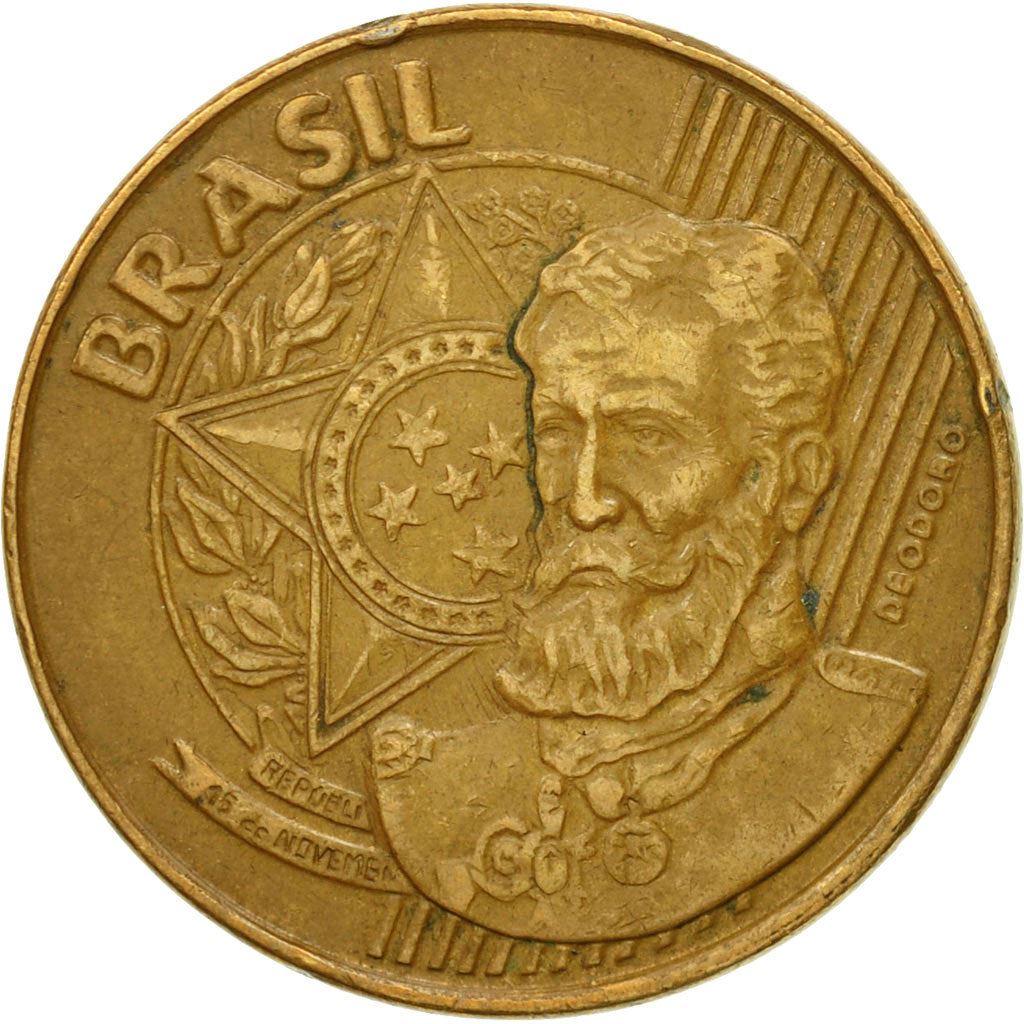 Brazil 25 Centavos Deodoro da Fonseca Coin KM650 1998 - 2021