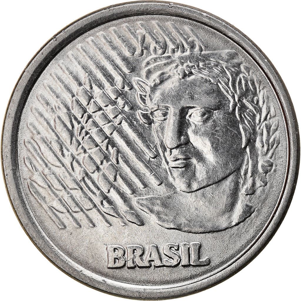 Brazil 50 Centavos Coin KM635 1994 - 1995