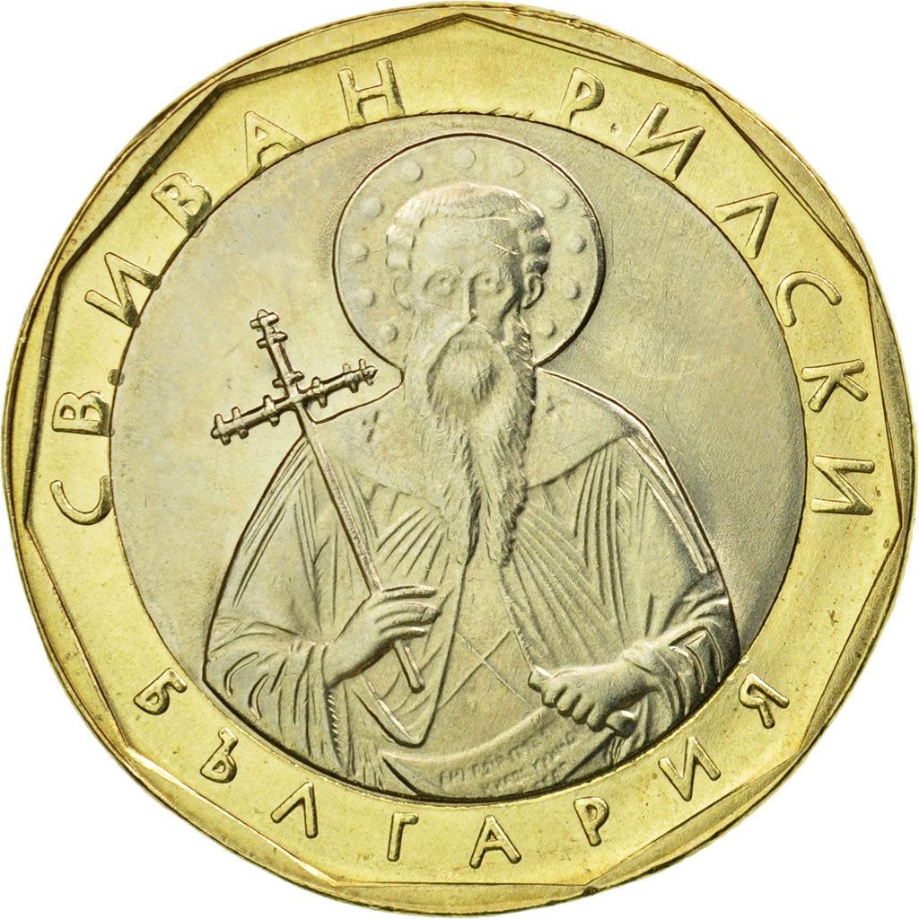 Bulgaria | 1 Lev Coin | Saint Ivan Rilski | KM254 | 2002