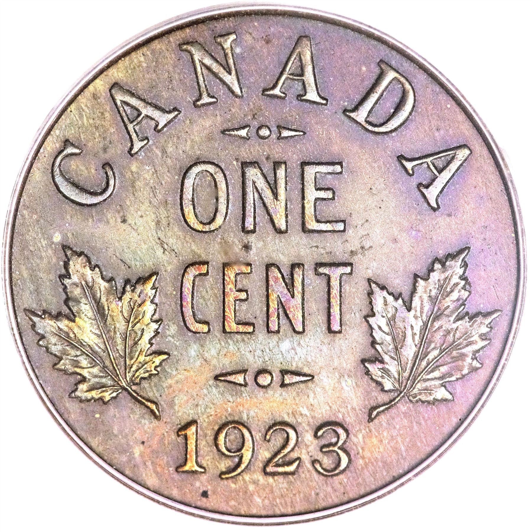 Canada 1 Cent Coin | King George V | KM28 | 1920 - 1936