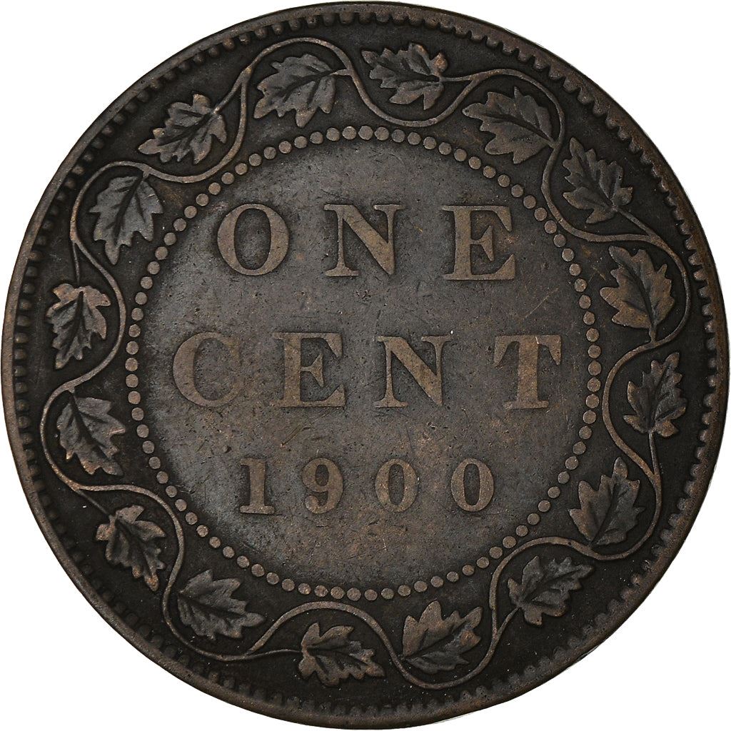 Canada 1 Cent Coin | Queen Victoria | KM7 | 1876 - 1901