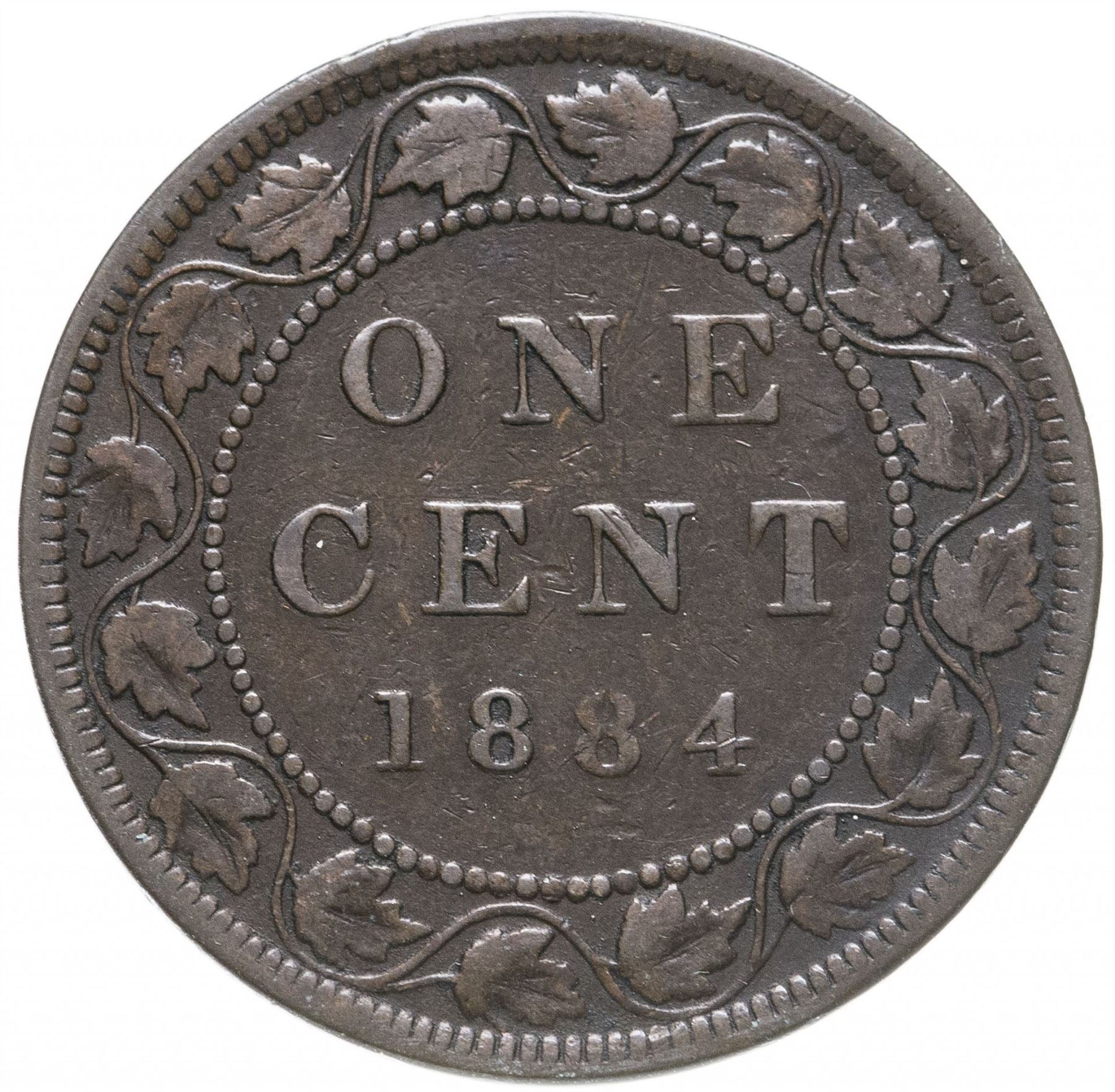 Canada 1 Cent Coin | Queen Victoria | KM7 | 1876 - 1901