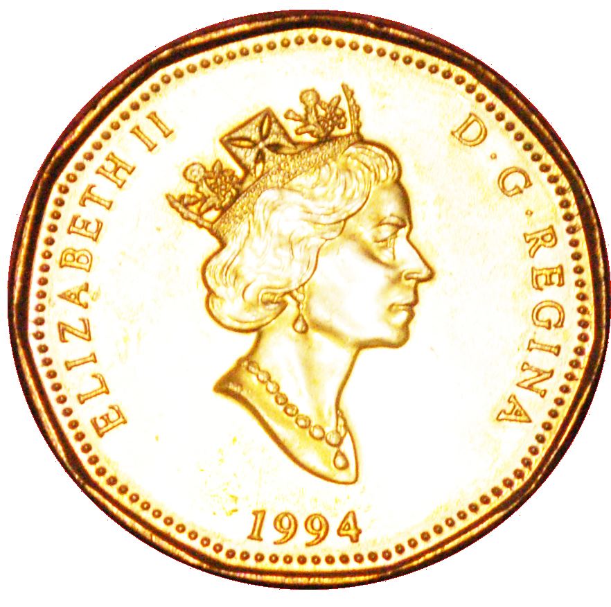 Canada 1 Dollar Coin | Queen Elizabeth II | National War Memorial | KM248 | 1994