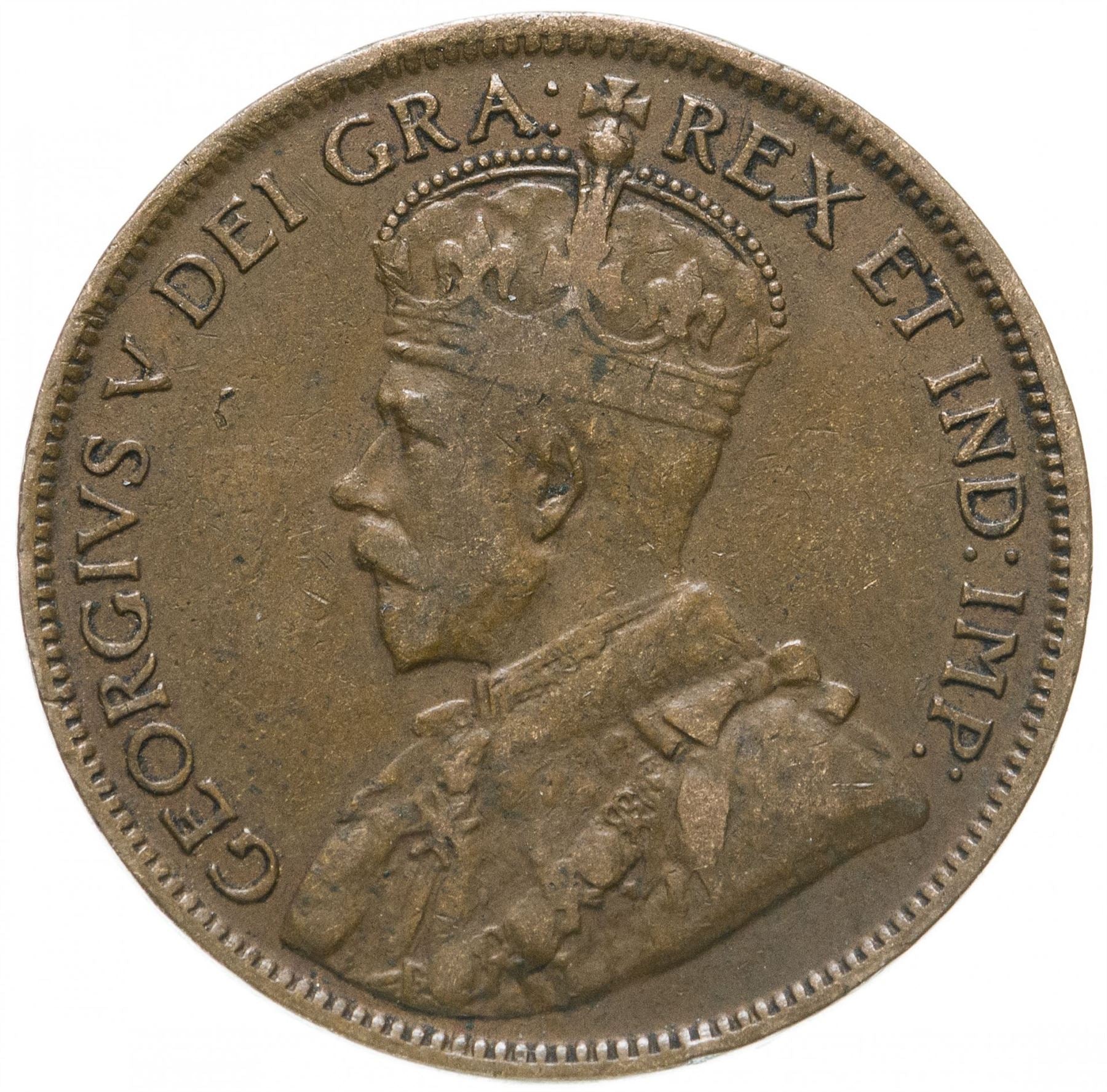 Canada Coin Canadian 1 Cent | King George V | KM21 | 1912 - 1920