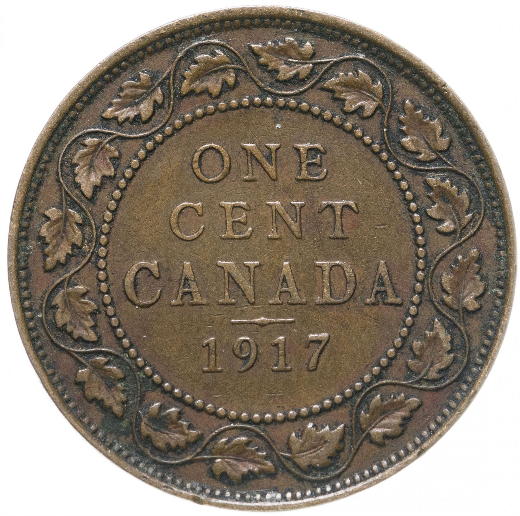 Canada Coin Canadian 1 Cent | King George V | KM21 | 1912 - 1920