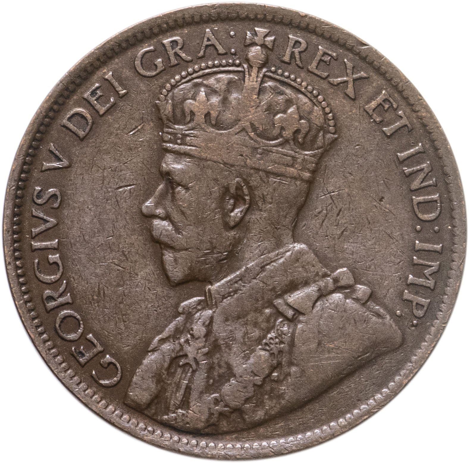 Canada Coin Canadian 1 Cent | King George V | KM21 | 1912 - 1920