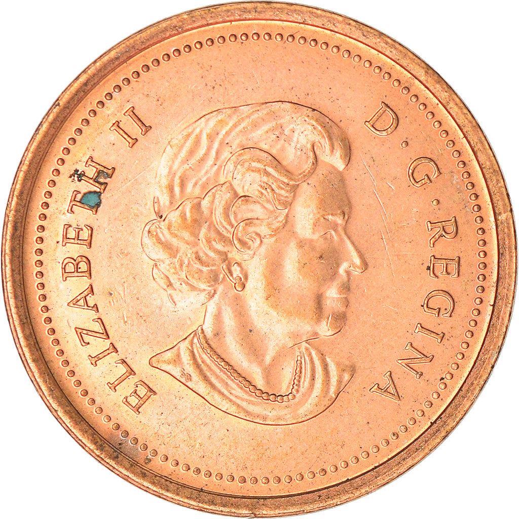 Canada Coin Canadian 1 Cent | Queen Elizabeth II | Maple Leaf | KM490 | 2003 - 2012