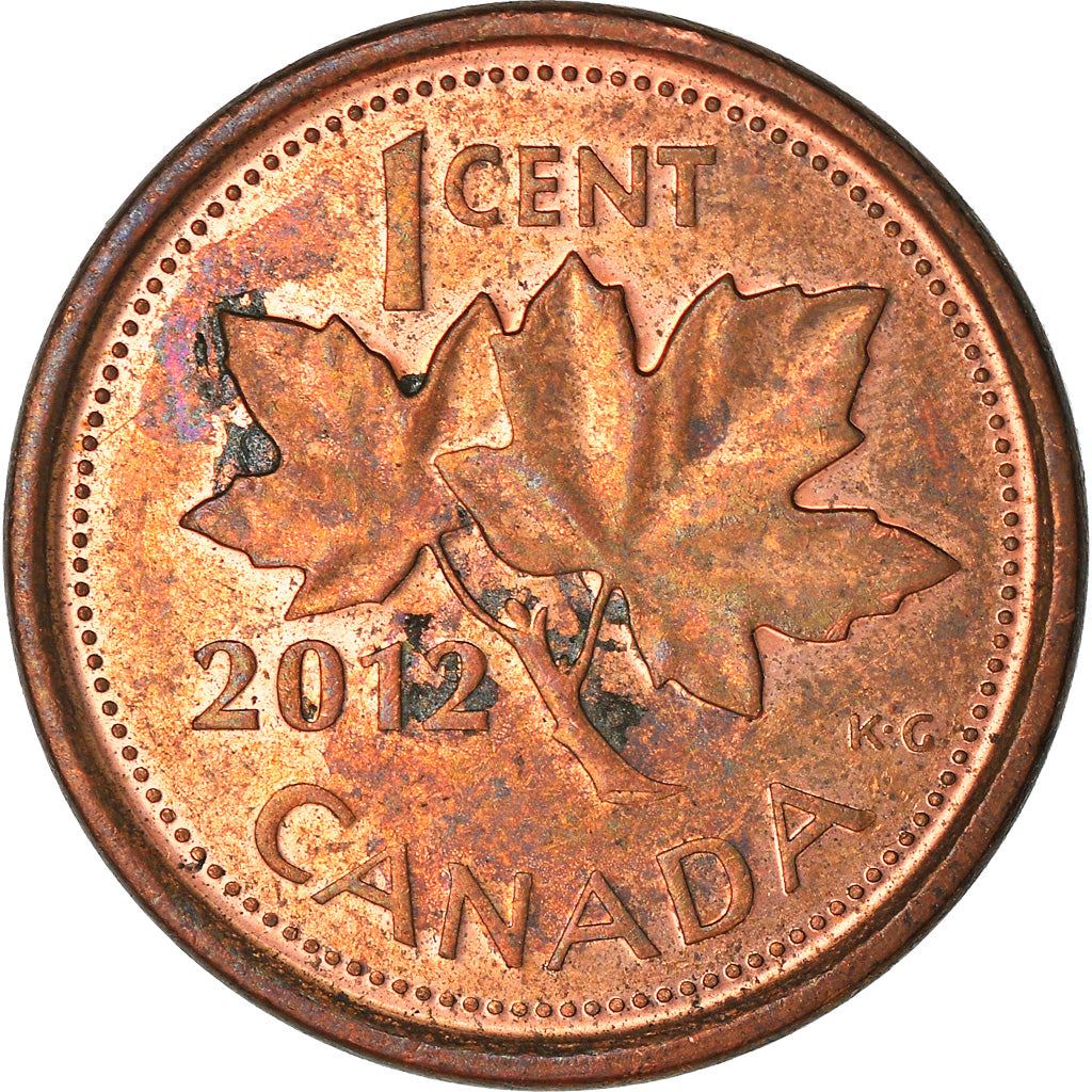 Canada Coin Canadian 1 Cent | Queen Elizabeth II | Maple Leaf | KM490a | 2003 - 2012