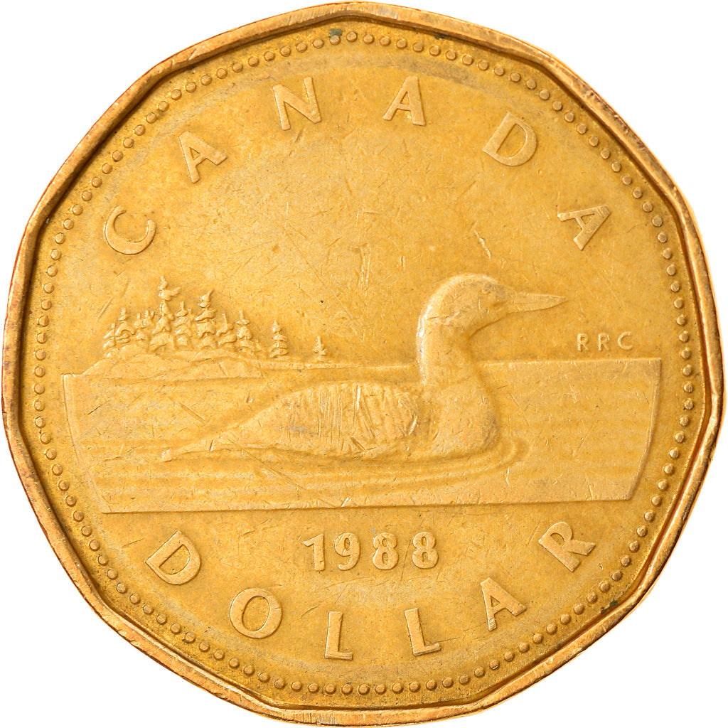 Canada Coin Canadian 1 Dollar | Elizabeth II | Loon | KM157 | 1987 - 1989